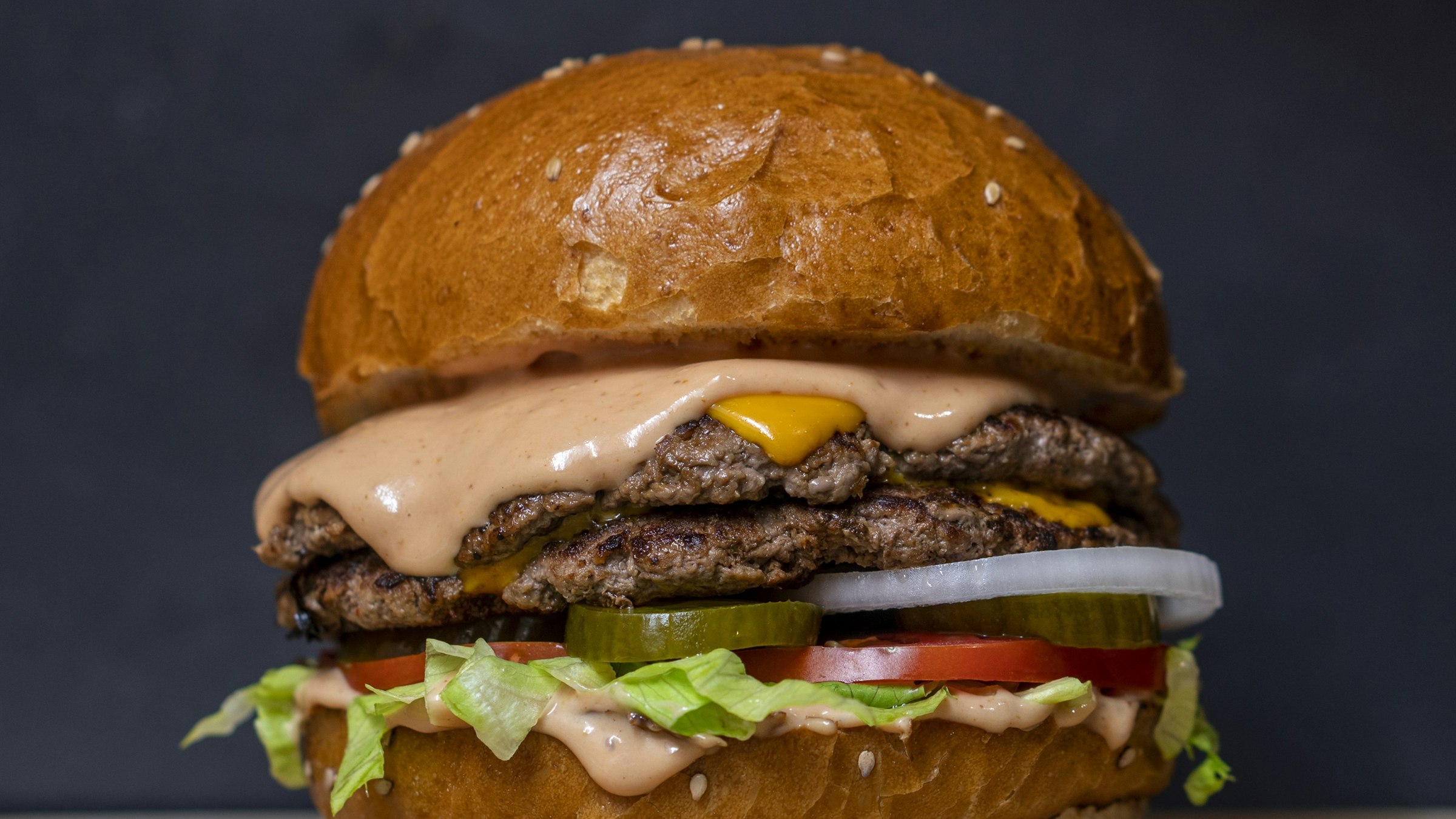 Boss Burgerz signature burger