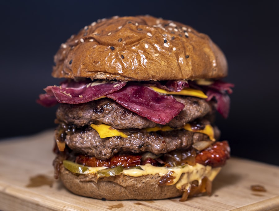 Fresh burger